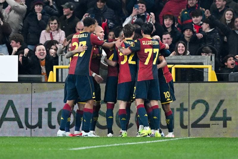 Football. Serie A. Genoa CFC - AS Roma. 12.03.2026