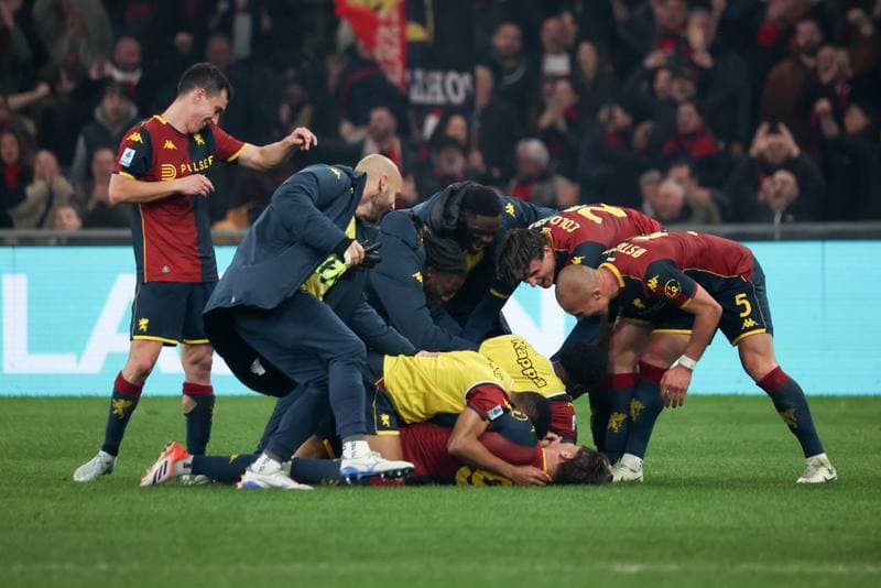 Football. Serie A. Genoa CFC - AS Roma. 12.03.2026