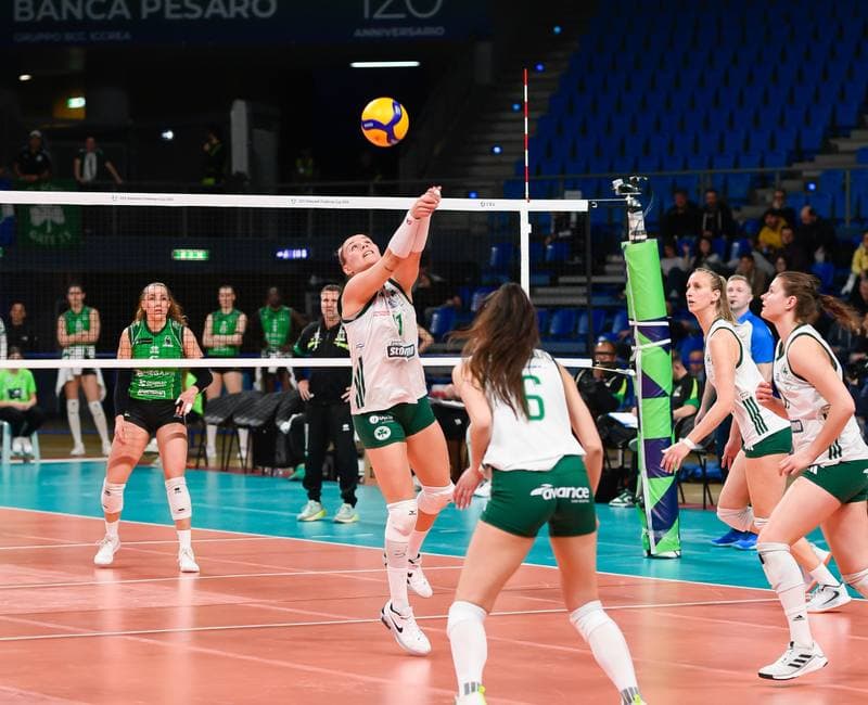 Volleyball. Women's Challenge Cup. Megabox Ondulati Del Savio Vallefoglia - Panathinaikos Athens. 11.03.2026