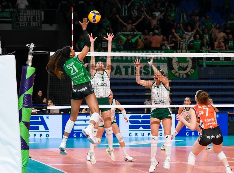 Volleyball. Women's Challenge Cup. Megabox Ondulati Del Savio Vallefoglia - Panathinaikos Athens. 11.03.2026