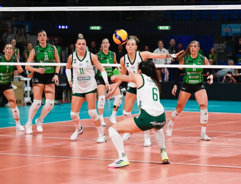 Volleyball. Women's Challenge Cup. Megabox Ondulati Del Savio Vallefoglia - Panathinaikos Athens. 11.03.2026