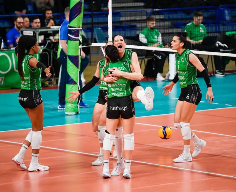 Volleyball. Women's Challenge Cup. Megabox Ondulati Del Savio Vallefoglia - Panathinaikos Athens. 11.03.2026