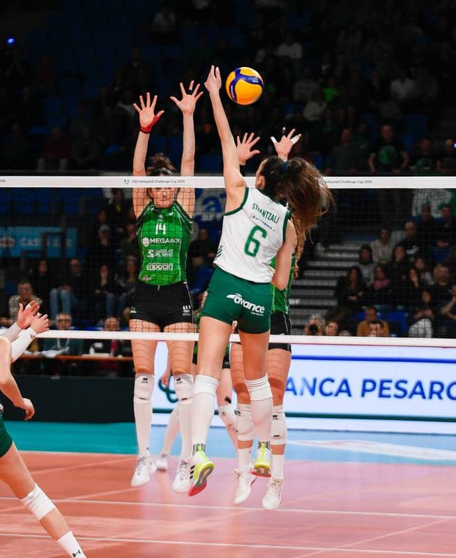 Volleyball. Women's Challenge Cup. Megabox Ondulati Del Savio Vallefoglia - Panathinaikos Athens. 11.03.2026