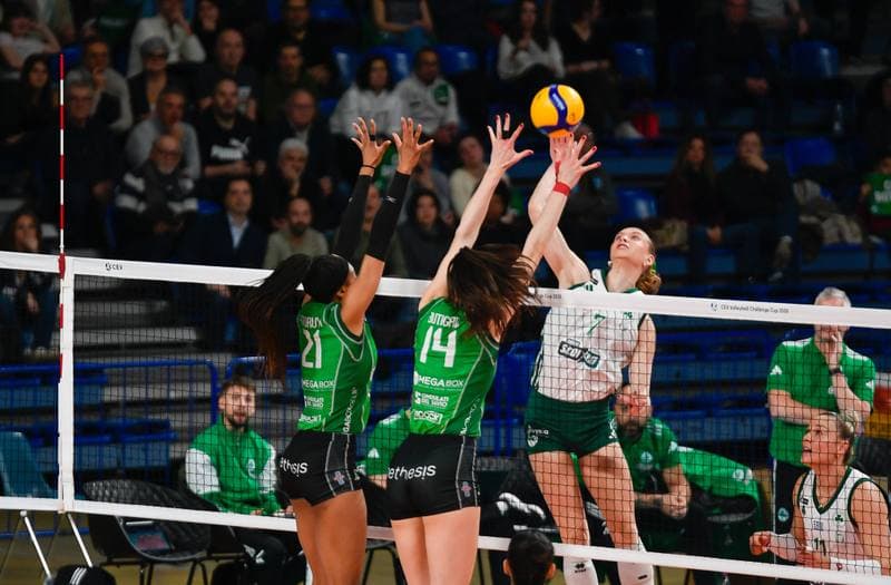 Volleyball. Women's Challenge Cup. Megabox Ondulati Del Savio Vallefoglia - Panathinaikos Athens. 11.03.2026