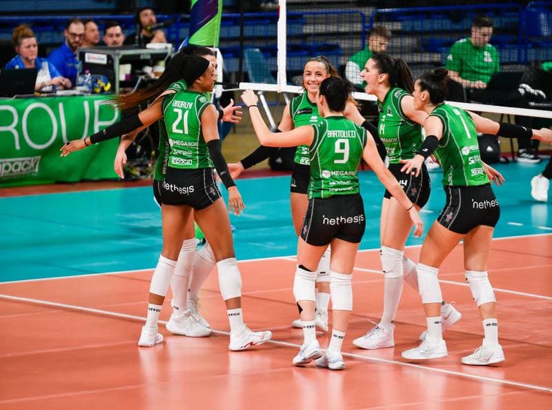 Volleyball. Women's Challenge Cup. Megabox Ondulati Del Savio Vallefoglia - Panathinaikos Athens. 11.03.2026