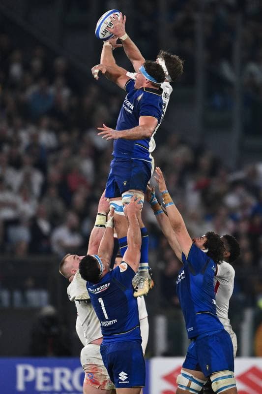 Rugby. Six Nations. Italy - England. 07.03.2026