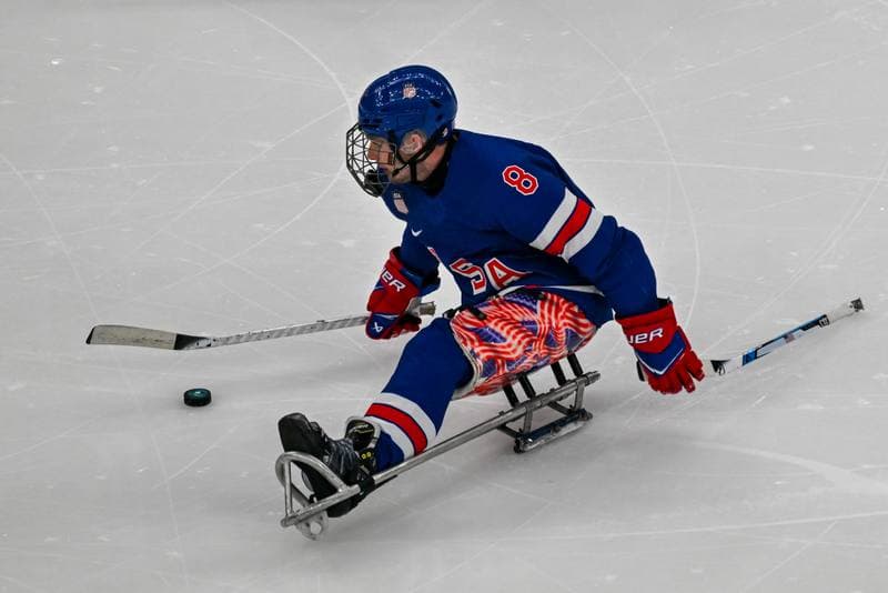 Ice Hockey. Paralympic Winter Games Milano-Cortina 2026. Italy - USA. 07.03.2026