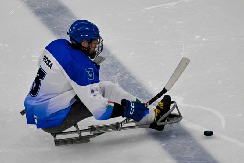 Ice Hockey. Paralympic Winter Games Milano-Cortina 2026. Italy - USA. 07.03.2026