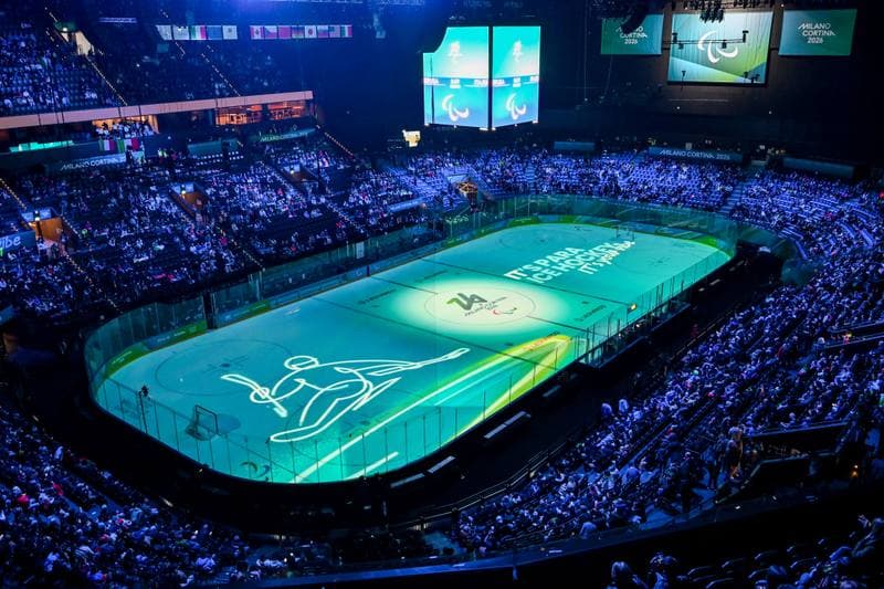 Ice Hockey. Paralympic Winter Games Milano-Cortina 2026. Italy - USA. 07.03.2026