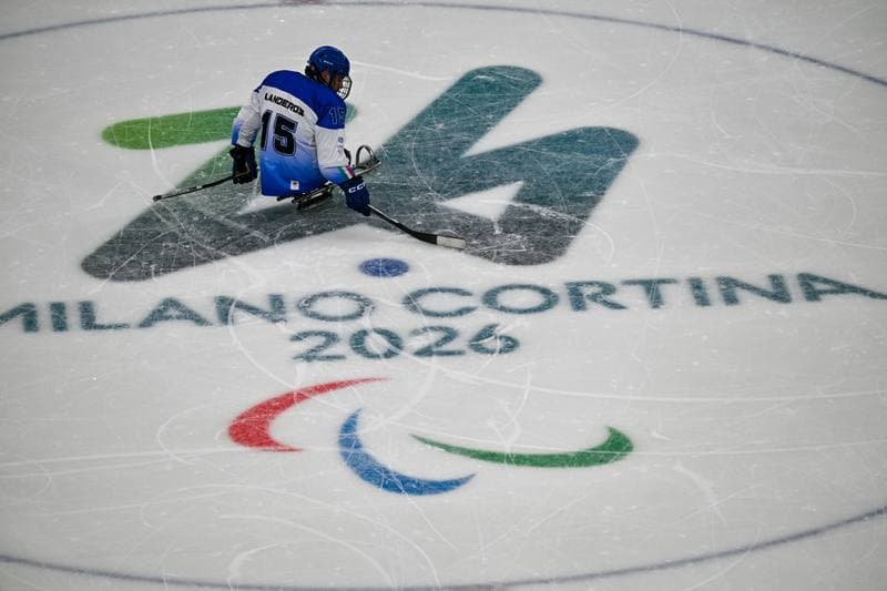 Ice Hockey. Paralympic Winter Games Milano-Cortina 2026. Italy - USA. 07.03.2026