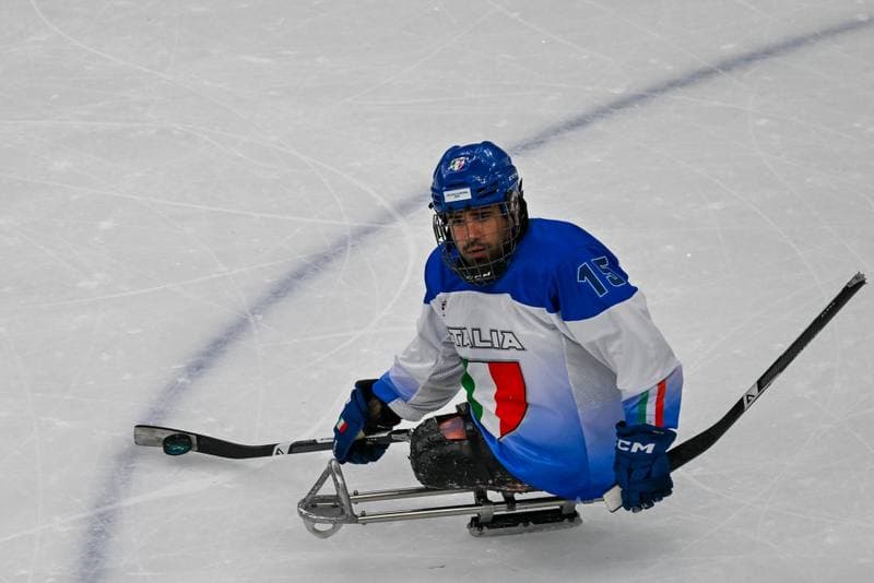 Ice Hockey. Paralympic Winter Games Milano-Cortina 2026. Italy - USA. 07.03.2026