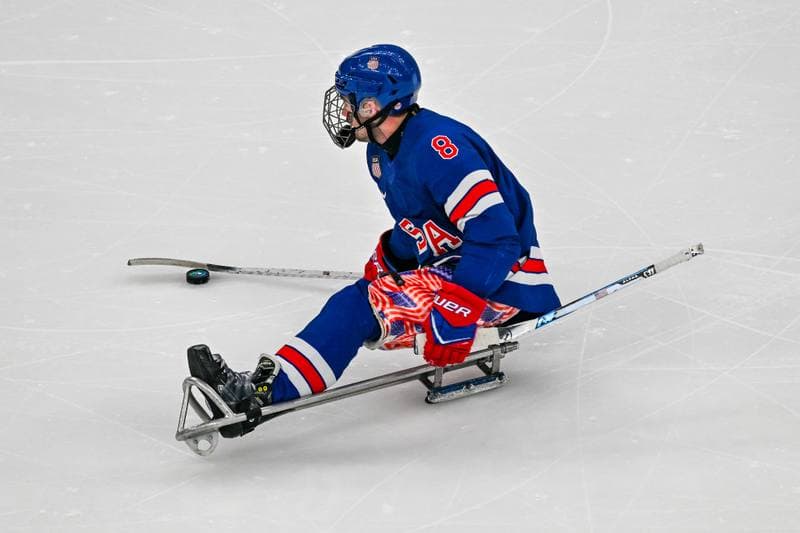 Ice Hockey. Paralympic Winter Games Milano-Cortina 2026. Italy - USA. 07.03.2026