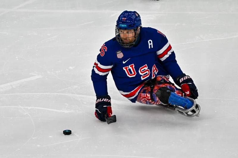 Ice Hockey. Paralympic Winter Games Milano-Cortina 2026. Italy - USA. 07.03.2026