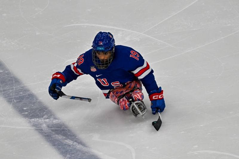 Ice Hockey. Paralympic Winter Games Milano-Cortina 2026. Italy - USA. 07.03.2026