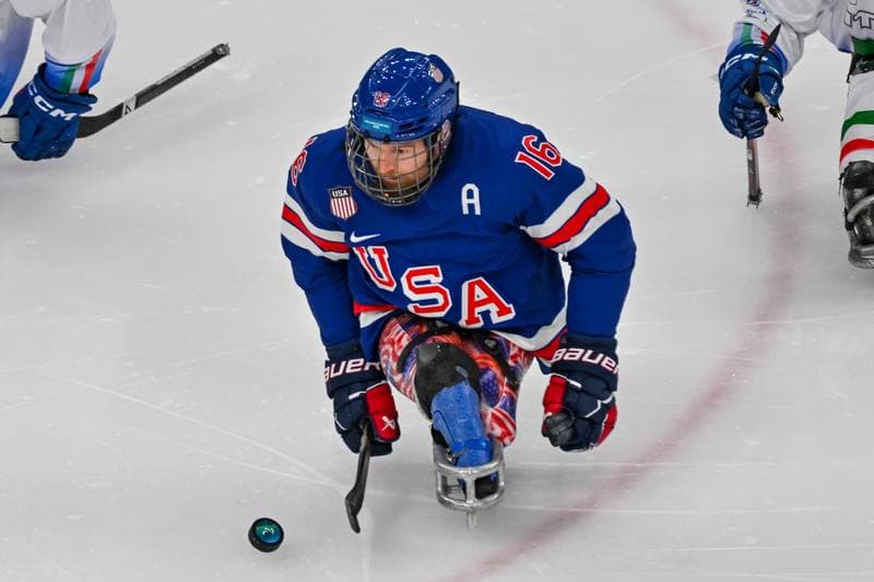 Ice Hockey. Paralympic Winter Games Milano-Cortina 2026. Italy - USA. 07.03.2026