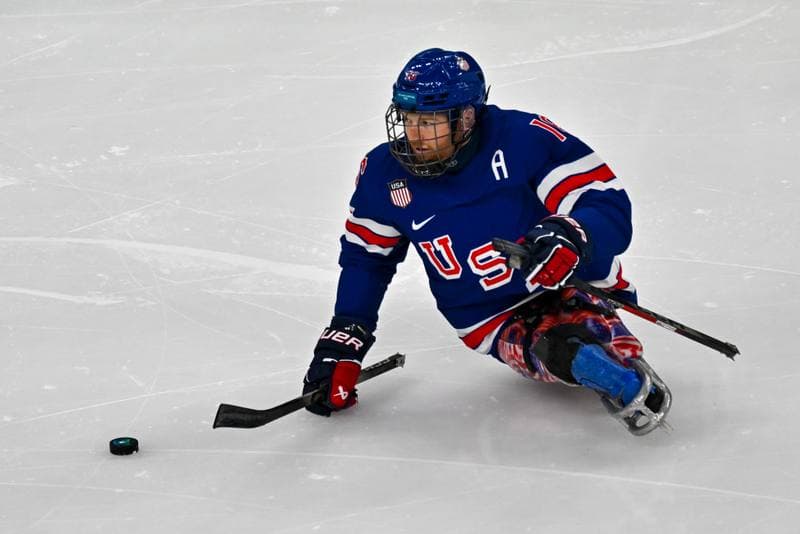 Ice Hockey. Paralympic Winter Games Milano-Cortina 2026. Italy - USA. 07.03.2026