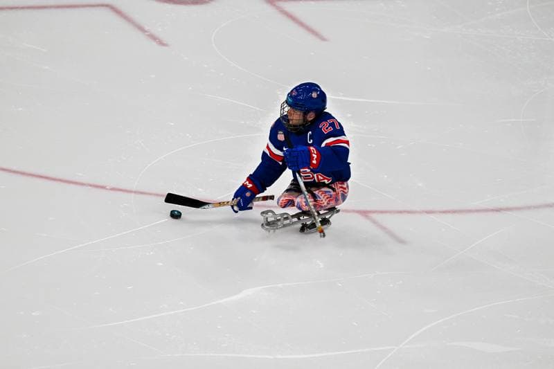 Ice Hockey. Paralympic Winter Games Milano-Cortina 2026. Italy - USA. 07.03.2026