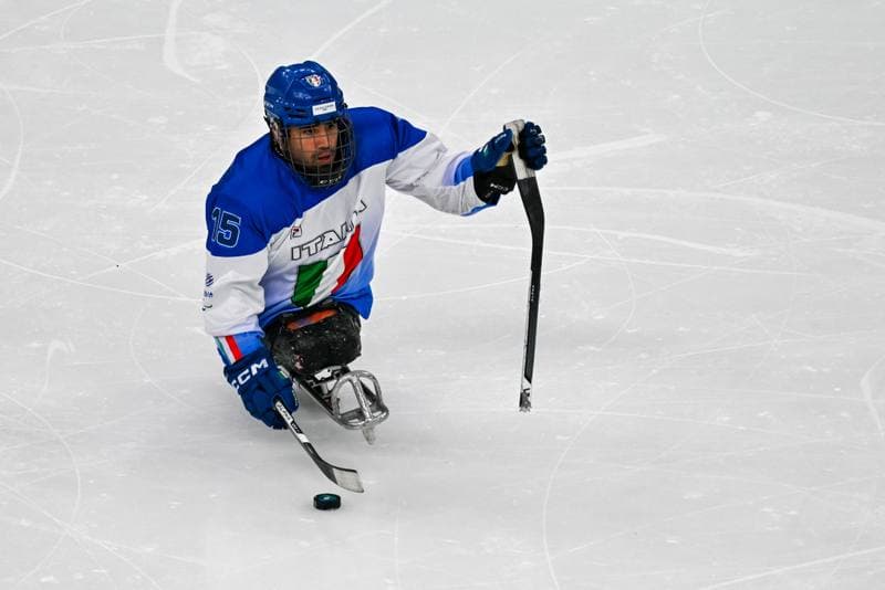 Ice Hockey. Paralympic Winter Games Milano-Cortina 2026. Italy - USA. 07.03.2026