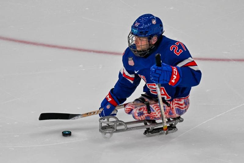 Ice Hockey. Paralympic Winter Games Milano-Cortina 2026. Italy - USA. 07.03.2026
