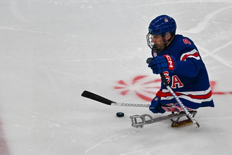 Ice Hockey. Paralympic Winter Games Milano-Cortina 2026. Italy - USA. 07.03.2026