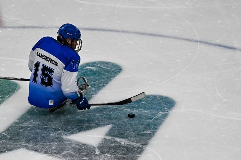 Ice Hockey. Paralympic Winter Games Milano-Cortina 2026. Italy - USA. 07.03.2026