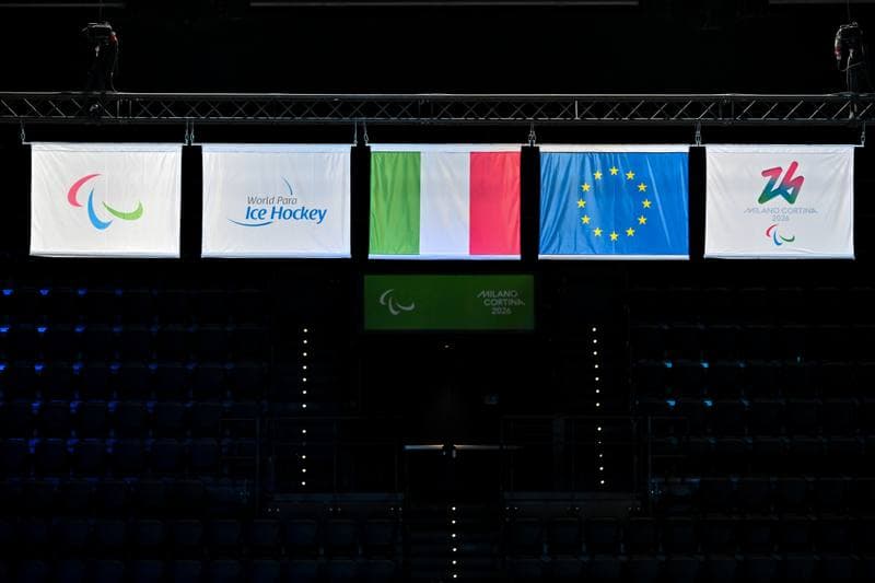 Ice Hockey. Paralympic Winter Games Milano-Cortina 2026. People's Republic Of China - The Germany Team. 06.03.2026
