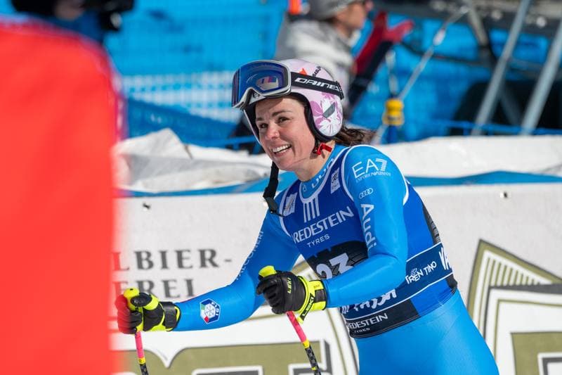Alpine Skiing. AUDI FIS Ski World Cup. Women's SuperG. 08.03.2026