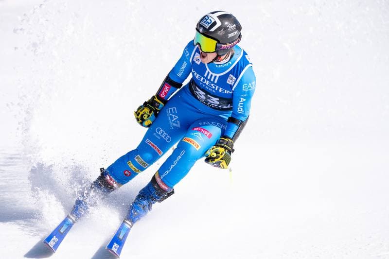 Alpine Skiing. AUDI FIS Ski World Cup. Women's SuperG. 08.03.2026