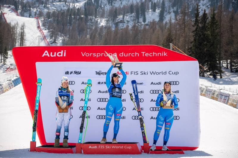 Alpine Skiing. AUDI FIS Ski World Cup. Women's SuperG. 08.03.2026