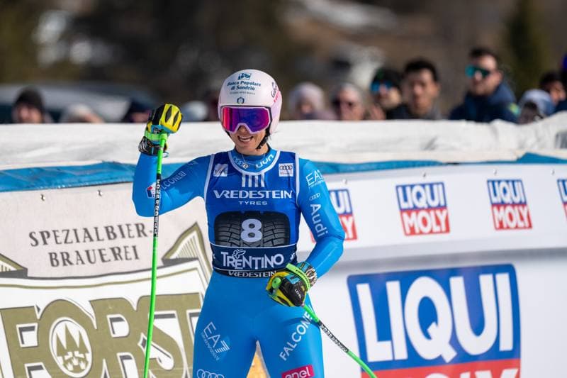 Alpine Skiing. AUDI FIS Ski World Cup. Women's SuperG. 08.03.2026