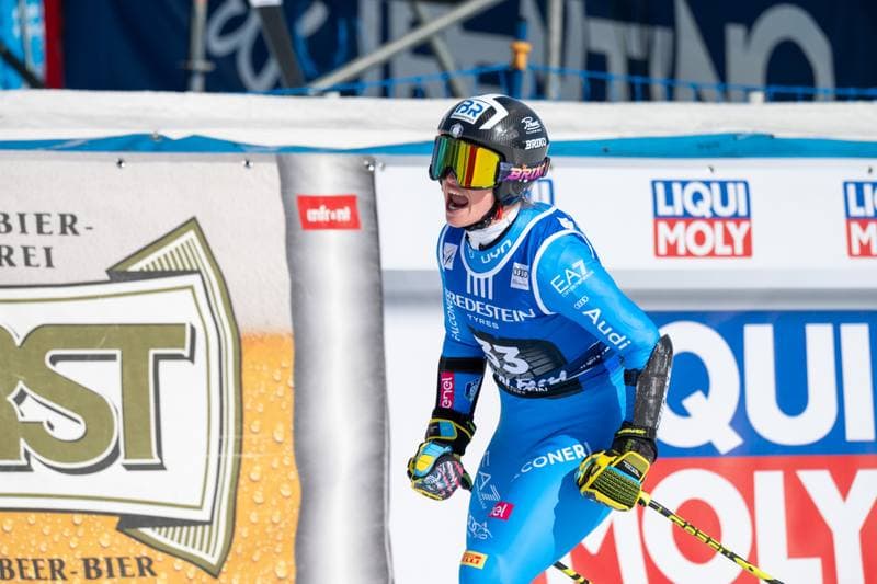 Alpine Skiing. AUDI FIS Ski World Cup. Women's SuperG. 08.03.2026