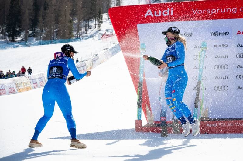 Alpine Skiing. AUDI FIS Ski World Cup. Women's SuperG. 08.03.2026