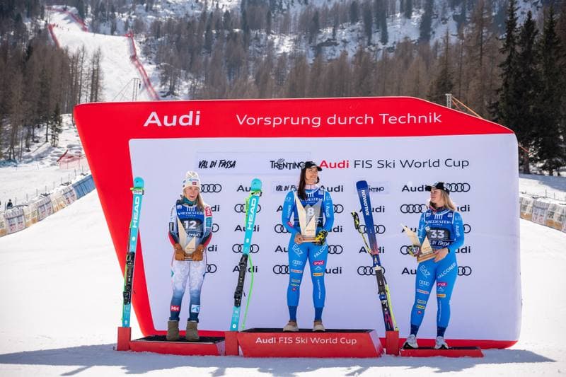Alpine Skiing. AUDI FIS Ski World Cup. Women's SuperG. 08.03.2026