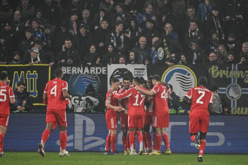 Football. UEFA Champions League. Atalanta BC - FC Bayern Munich. 10.03.2026
