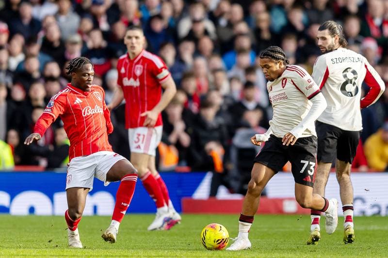 Football. Premier League. Nottingham Forest - Liverpool. 22.02.2026