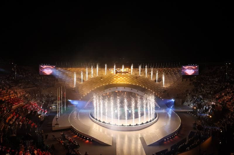 Winter Sports. Olympic Winter Games Milano-Cortina 2026. Closing Ceremony. 22.02.2026