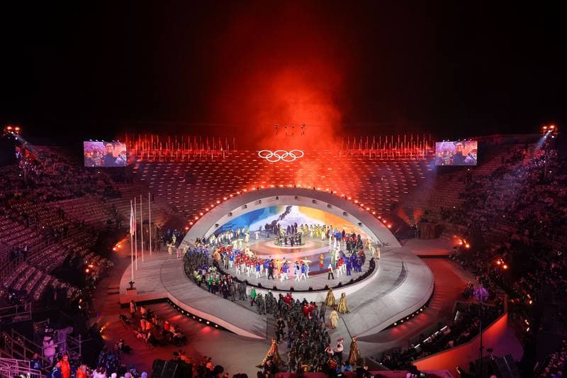 Winter Sports. Olympic Winter Games Milano-Cortina 2026. Closing Ceremony. 22.02.2026