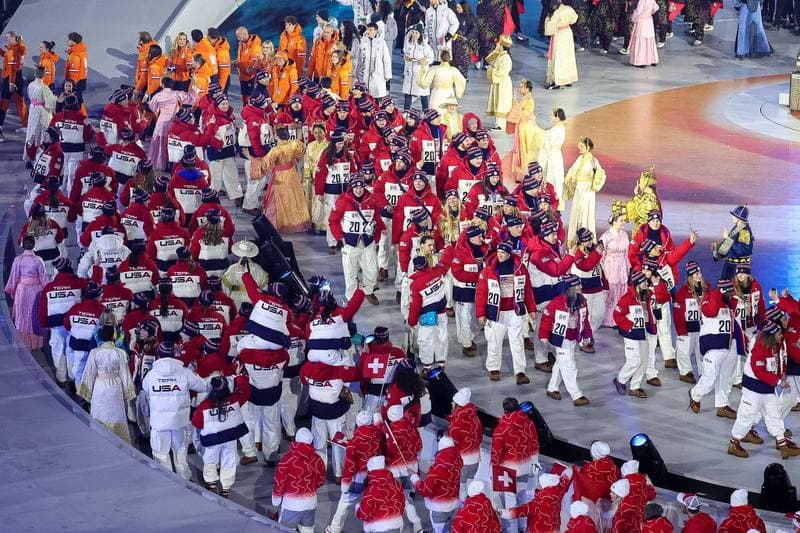 Winter Sports. Olympic Winter Games Milano-Cortina 2026. Closing Ceremony. 22.02.2026