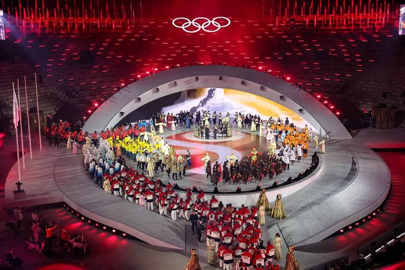 Winter Sports. Olympic Winter Games Milano-Cortina 2026. Closing Ceremony. 22.02.2026