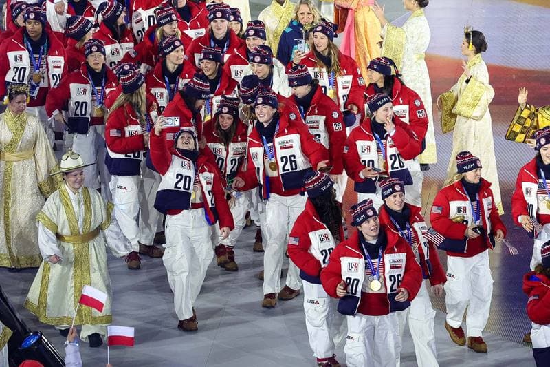 Winter Sports. Olympic Winter Games Milano-Cortina 2026. Closing Ceremony. 22.02.2026