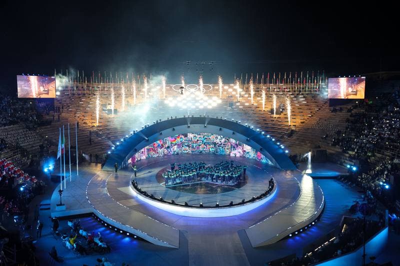 Winter Sports. Olympic Winter Games Milano-Cortina 2026. Closing Ceremony. 22.02.2026