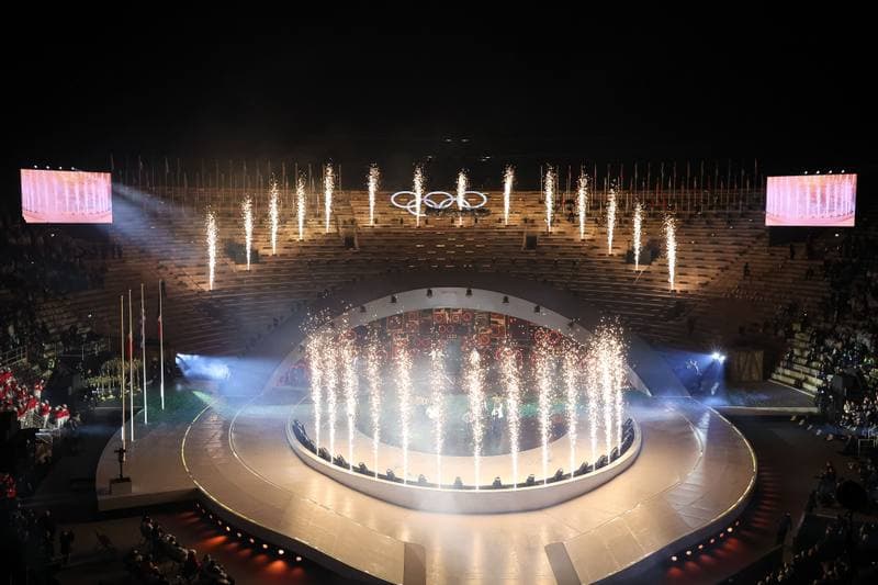 Winter Sports. Olympic Winter Games Milano-Cortina 2026. Closing Ceremony. 22.02.2026