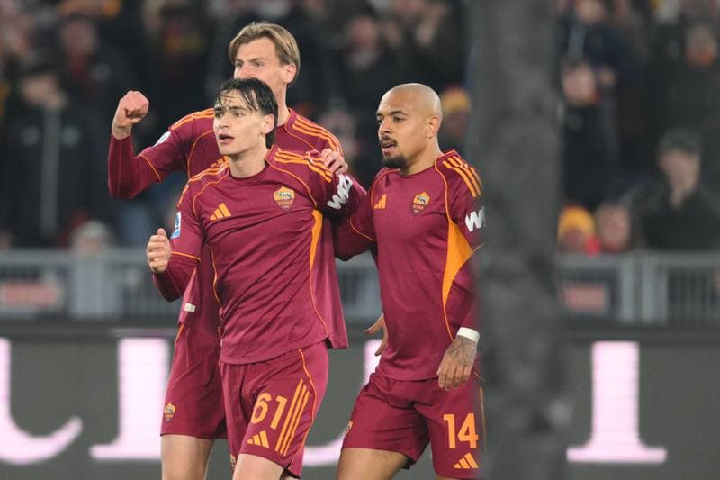 Football. Serie A. AS Roma - US Cremonese. 22.02.2026