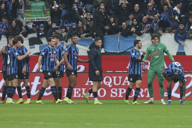 Football. Serie A. Atalanta BC - SSC Napoli. 22.02.2026