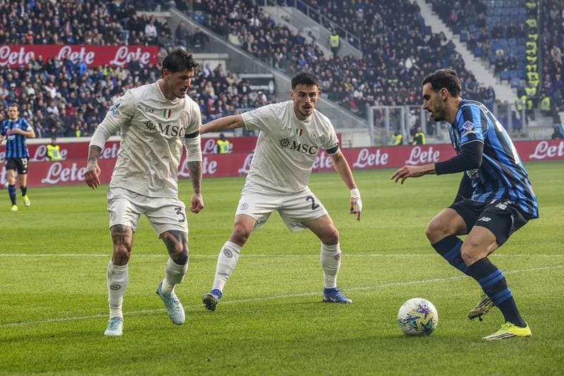 Football. Serie A. Atalanta BC - SSC Napoli. 22.02.2026
