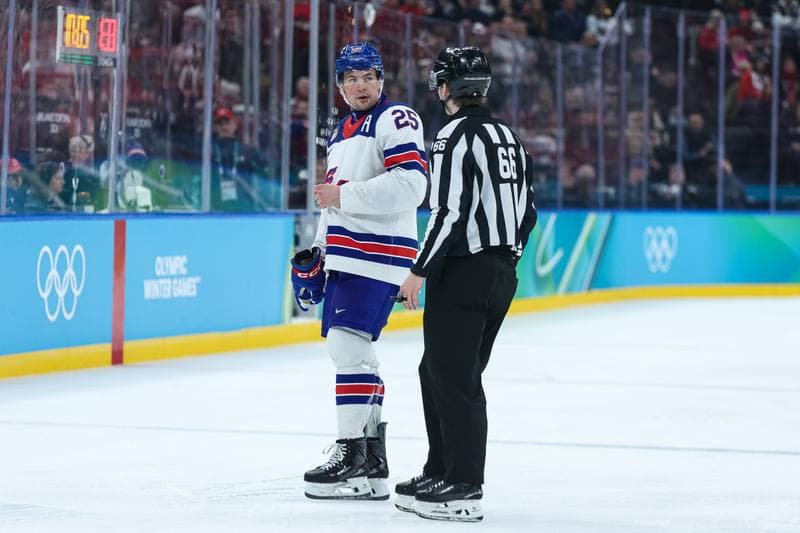 Ice Hockey. Olympic Winter Games Milano-Cortina 2026. Canada - USA. 22.02.2026