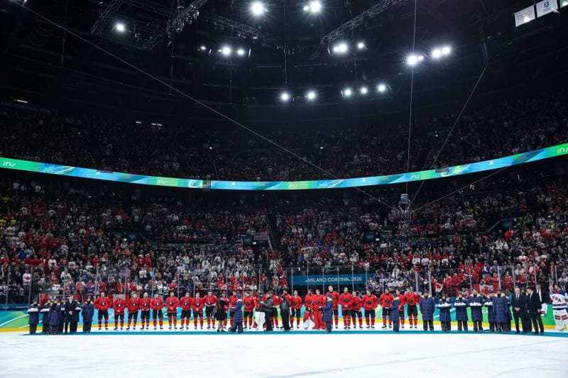 Ice Hockey. Olympic Winter Games Milano-Cortina 2026. Canada - USA. 22.02.2026