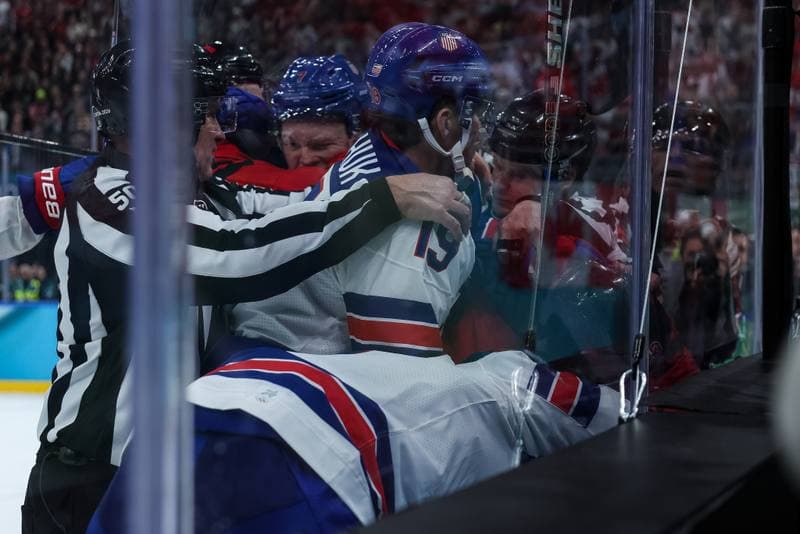Ice Hockey. Olympic Winter Games Milano-Cortina 2026. Canada - USA. 22.02.2026