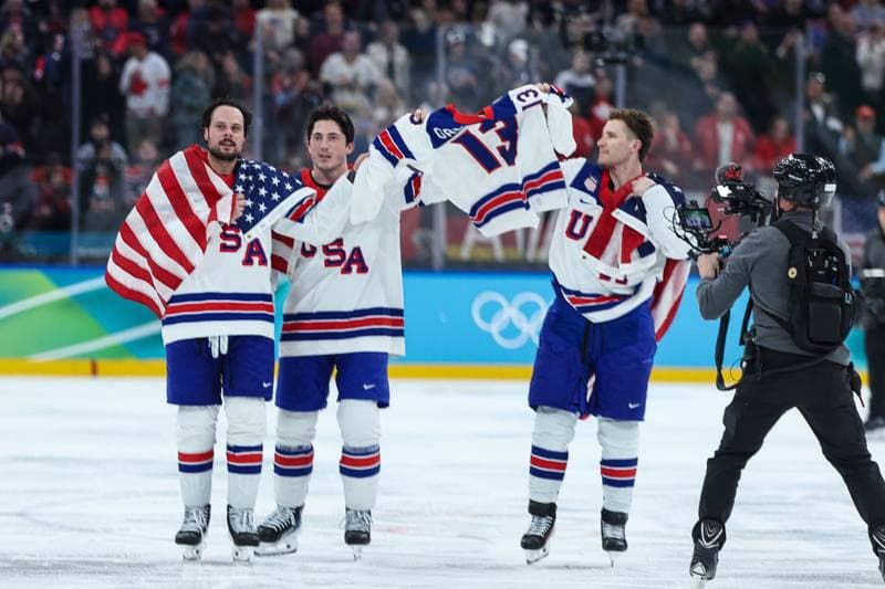Ice Hockey. Olympic Winter Games Milano-Cortina 2026. Canada - USA. 22.02.2026