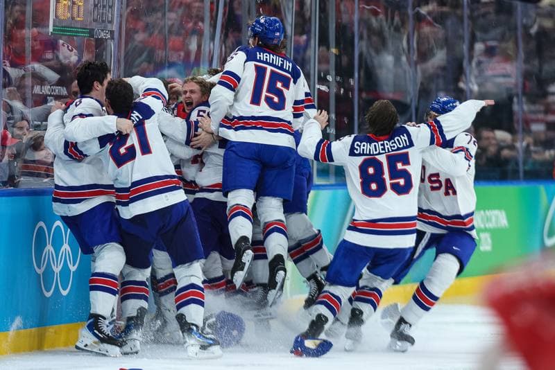 Ice Hockey. Olympic Winter Games Milano-Cortina 2026. Canada - USA. 22.02.2026